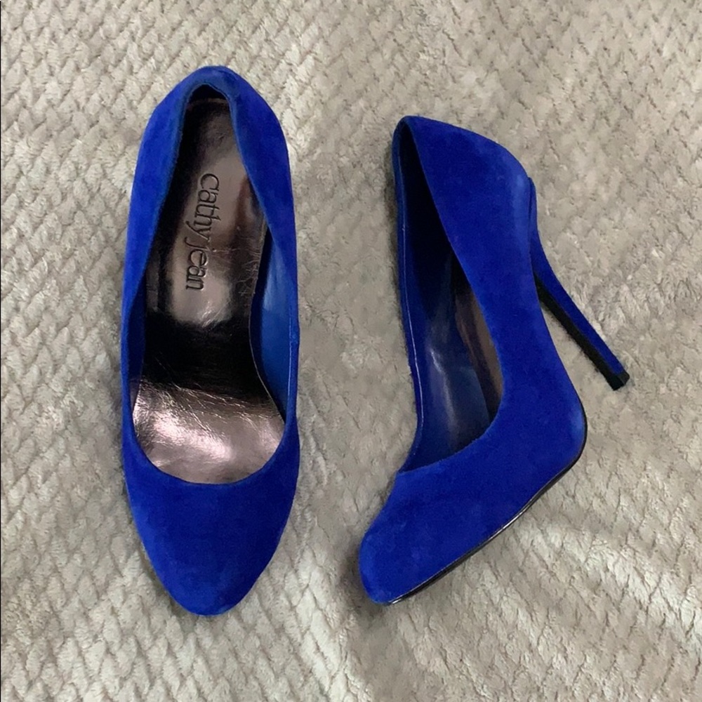 Royal Blue Heels